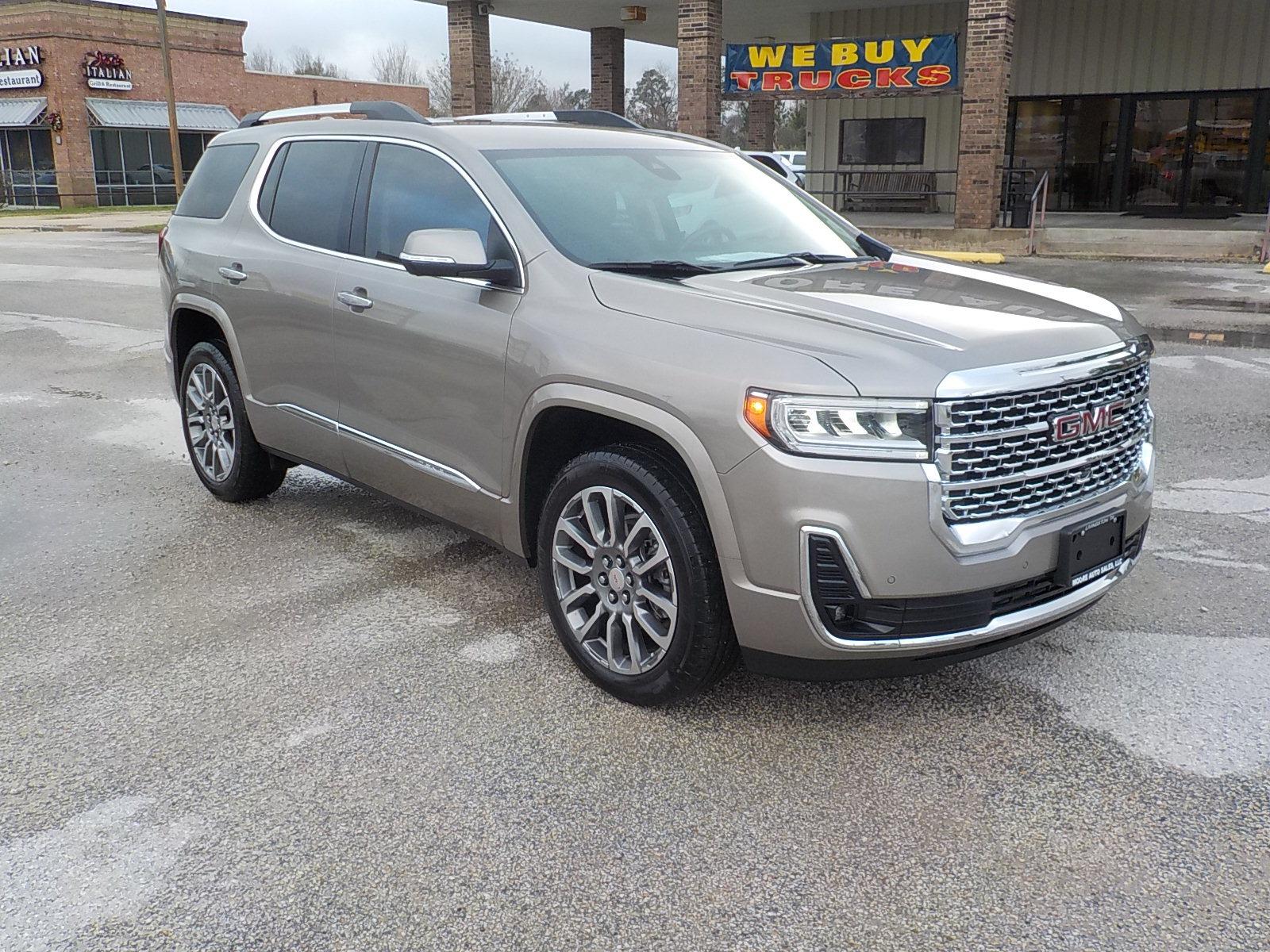 2022 Tan /Black GMC Acadia Denalli (1GKKNPL42NZ) with an 2.0L Turbo engine, Automatic transmission, located at 1617 W Church Street, Livingston, TX, 77351, (936) 327-3600, 30.710995, -94.951157 - ONE OWNER!! LOCALLY OWNED!! These folks took EXCEPTIONAL care of this vehicle! Did I mention this is a Denalli! Ride in style! - Photo #1